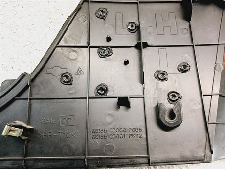 03-05 NISSAN 350Z Console Padded Trim Pair Black/G OEM 68135CD000