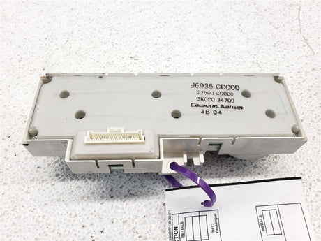 03 Nissan 350z Temperature Control Unit OEM 27500CD000