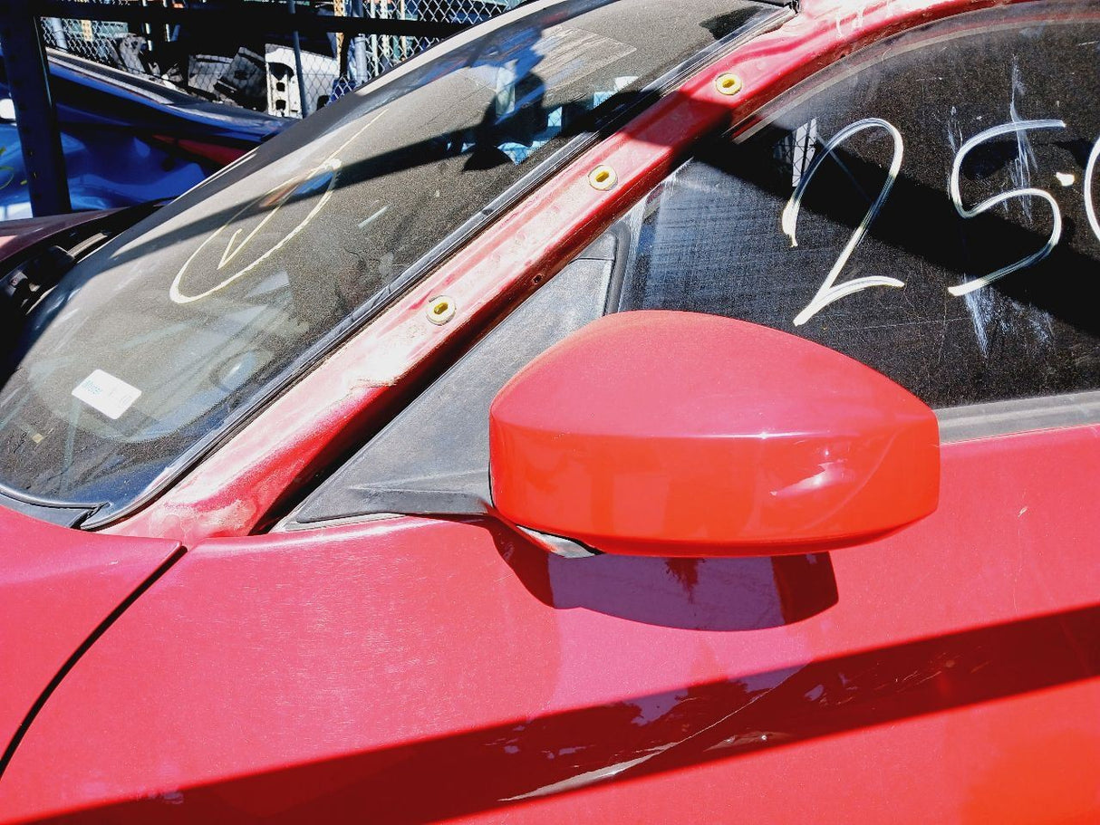 03-04 NISSAN 350Z Driver Left Side View Mirror Power Red/AX6 OEM K6302CD000