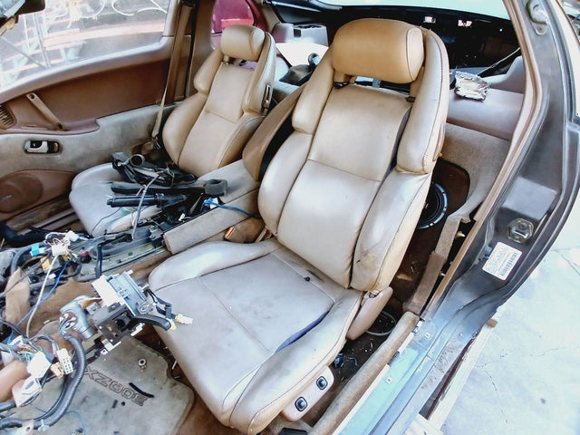 1991 NISSAN 300ZX 2+2 Driver Seat Brown/C OEM 
