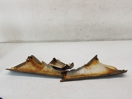 90-92 NISSAN 300ZX NA Center Console Side Trim Pair x2 Brown/C OEM 68412-30P03