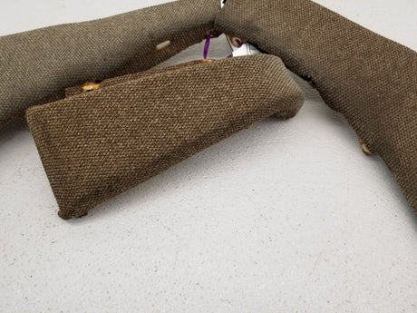 90-92 NISSAN 300ZX NA Center Console Side Trim Pair x2 Brown/C OEM 68412-30P03