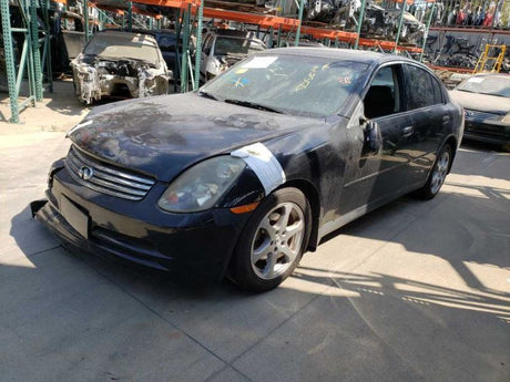 03-04 G35 Sdn Passenger Front Door Handle Exterior Assy Black/KH3 OEM 82606AC70B