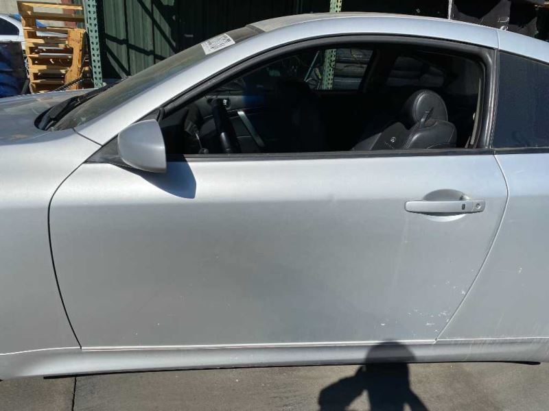 03 Infiniti G35 Coupe Front Passenger Kick Panel Trim Sage (S) OEM 68134AM601