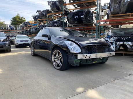 03-04 INFINITI G35 Coupe Front Passenger Door Trim Panel Black/G OEM 80900-AM801