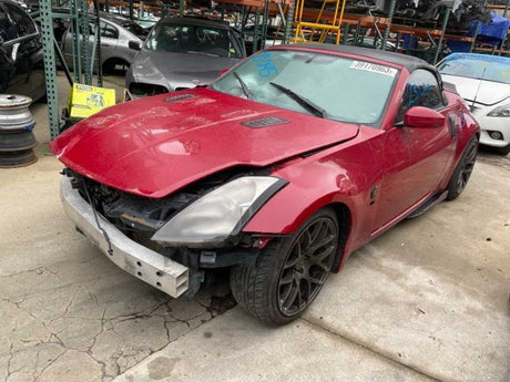  OEM 04-06 Nissan 350Z Convertible Passenger Side Sun Visor (Black G) OEM 96400C