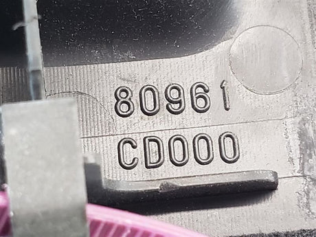 03-05 Nissan 350z Driver Door Window Switch Black (G) OEM 25401CD02D