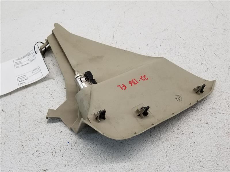 03-04 INFINITI G35 Coupe Driver Left Inner Kick Plate Sage/G OEM 68135AM601