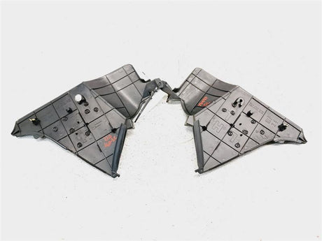 03-05 NISSAN 350Z Console Padded Trim Pair Black/G OEM 68135CD000