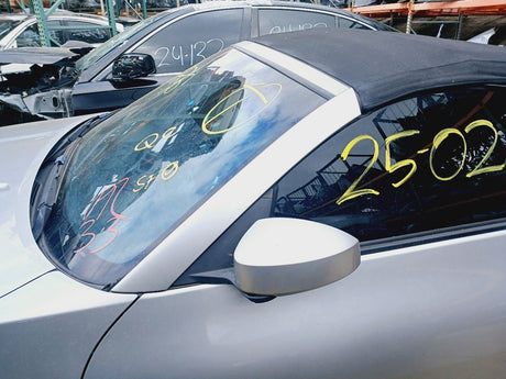 03-05 NISSAN 350Z Convertible Front Drivers A-Pillar Silver/KY0 OEM 76837-CE407