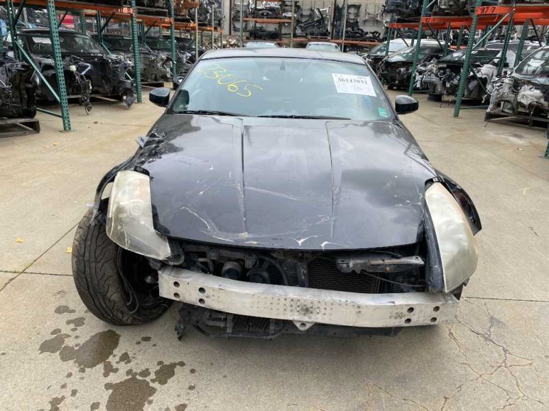 03-04 Nissan 350z Passenger Side View Mirror Black (KH3) OEM K6301CD060