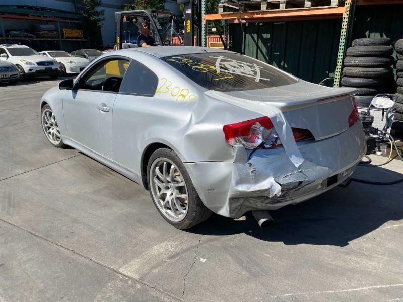 03 Infiniti G35 Coupe Front Passenger Kick Panel Trim Sage (S) OEM 68134AM601