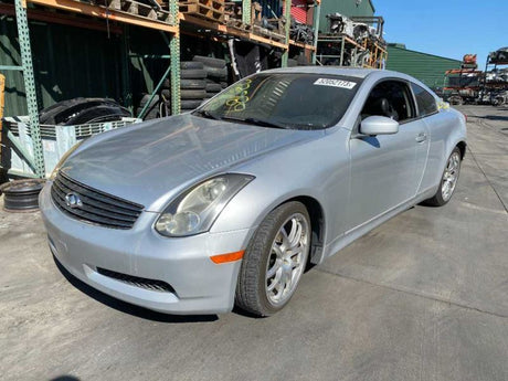 03 Infiniti G35 Coupe Front Passenger Kick Panel Trim Sage (S) OEM 68134AM601