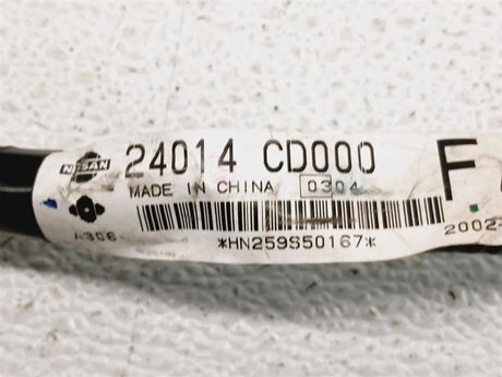 03 Nissan 350z Body Wiring Harness M/T OEM 24014-CD000
