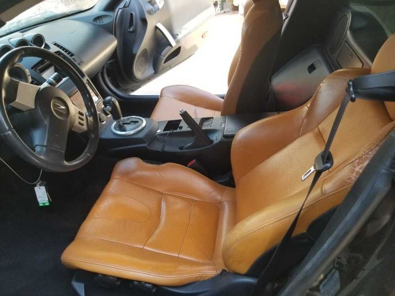 03-04 Nissan 350z Interior Door Handles (Pair) OEM 80670CD70A