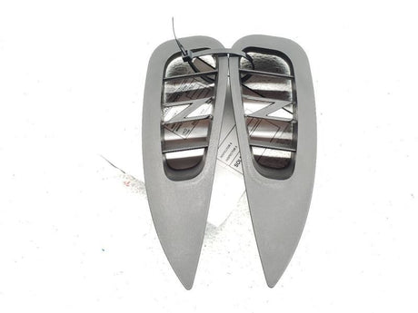 03-09 NISSAN 350Z Dashboard Side Air Vent Trim Inserts Pair x2 OEM 68421-CD00A
