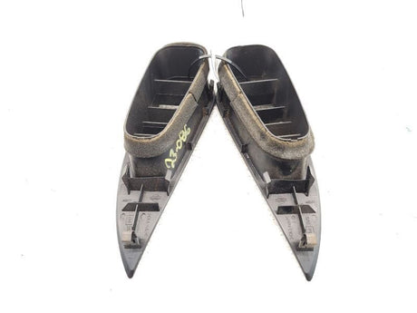 03-09 NISSAN 350Z Dashboard Side Air Vent Trim Inserts Pair x2 OEM 68421-CD00A