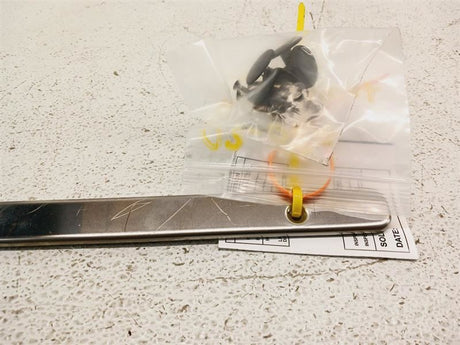 1986 Nissan 300ZX Z31 Rear Seat Upper Carpet Chrome Trim w/Hardware OEM 