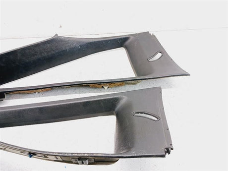 1986 Nissan 300ZX Z31 Rear Interior Quarter Glass Bezel Pair X2 2+2 Black