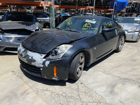 03-09 NISSAN 350Z Dashboard Side Air Vent Trim Inserts Pair x2 OEM 68421-CD00A