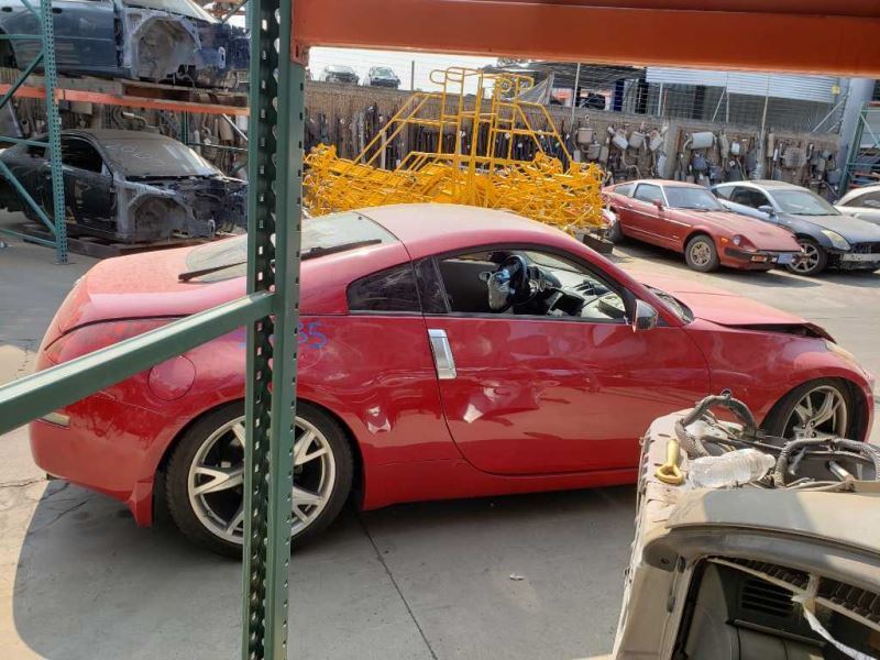 03-04 Nissan 350z Passenger Side View Mirror Red (AX6) K6301CD060 