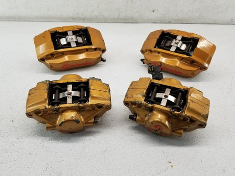 03-05 350Z 03-04 G35 Brembo Brake Caliper Set x4 Gold OEM 41001CD000