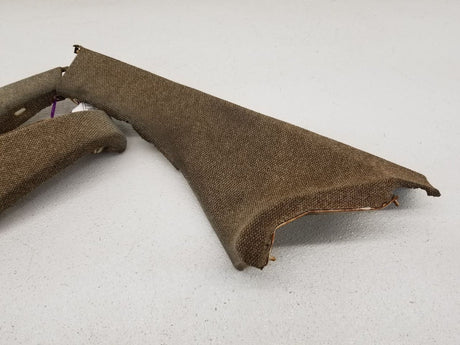 90-92 NISSAN 300ZX NA Center Console Side Trim Pair x2 Brown/C OEM 68412-30P03