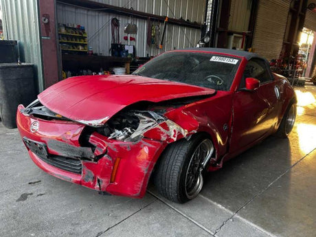 03-04 Nissan 350Z Passenger Front Side View Mirror (Red AX6) OEM K6301CD060