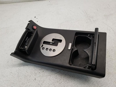 03 INFINITI G35 Sedan Transmission Shifter Bezel Black/G OEM 96941-AM606