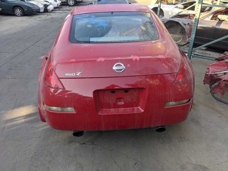 03-04 Nissan 350z Passenger Side View Mirror Red (AX6) OEM K6301CD060