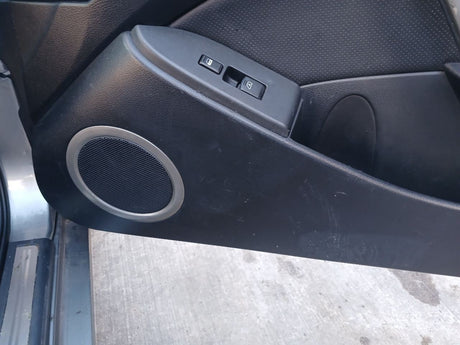 03-04 INFINITI G35 Coupe Front Passenger Door Trim Panel Black/G OEM 80900-AM801