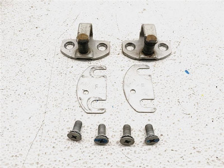 84-89 Nissan 300zx Z31 2+2 Front Door Strikers Pair x2 Both Doors OEM 