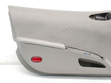 03-05 Nissan 350z Driver Door Trim Panel Grey K OEM