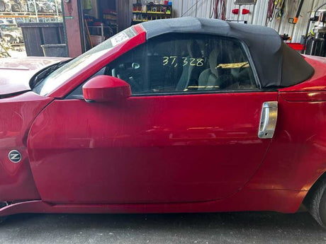 03-04 Nissan 350Z Passenger Front Side View Mirror (Red AX6) OEM K6301CD060