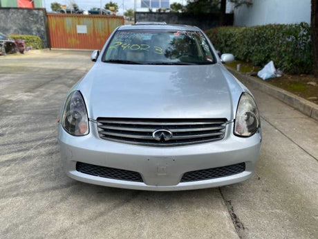 03 INFINITI G35 Sedan Transmission Shifter Bezel Black/G OEM 96941-AM606