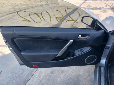 03-04 INFINITI G35 Coupe Front Driver Door Trim Panel Black OEM 80901-AM801