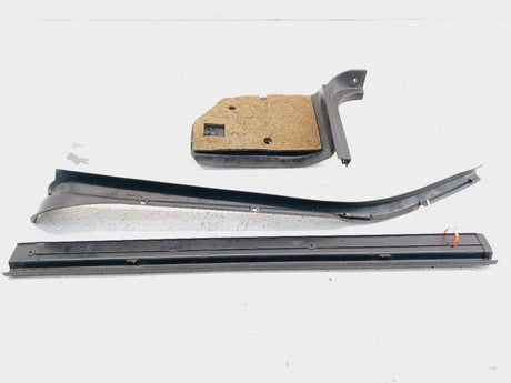 1986 Nissan 300ZX Z31 F/R Passenger Int Door Sill Panel X3-Black 7695004P10 