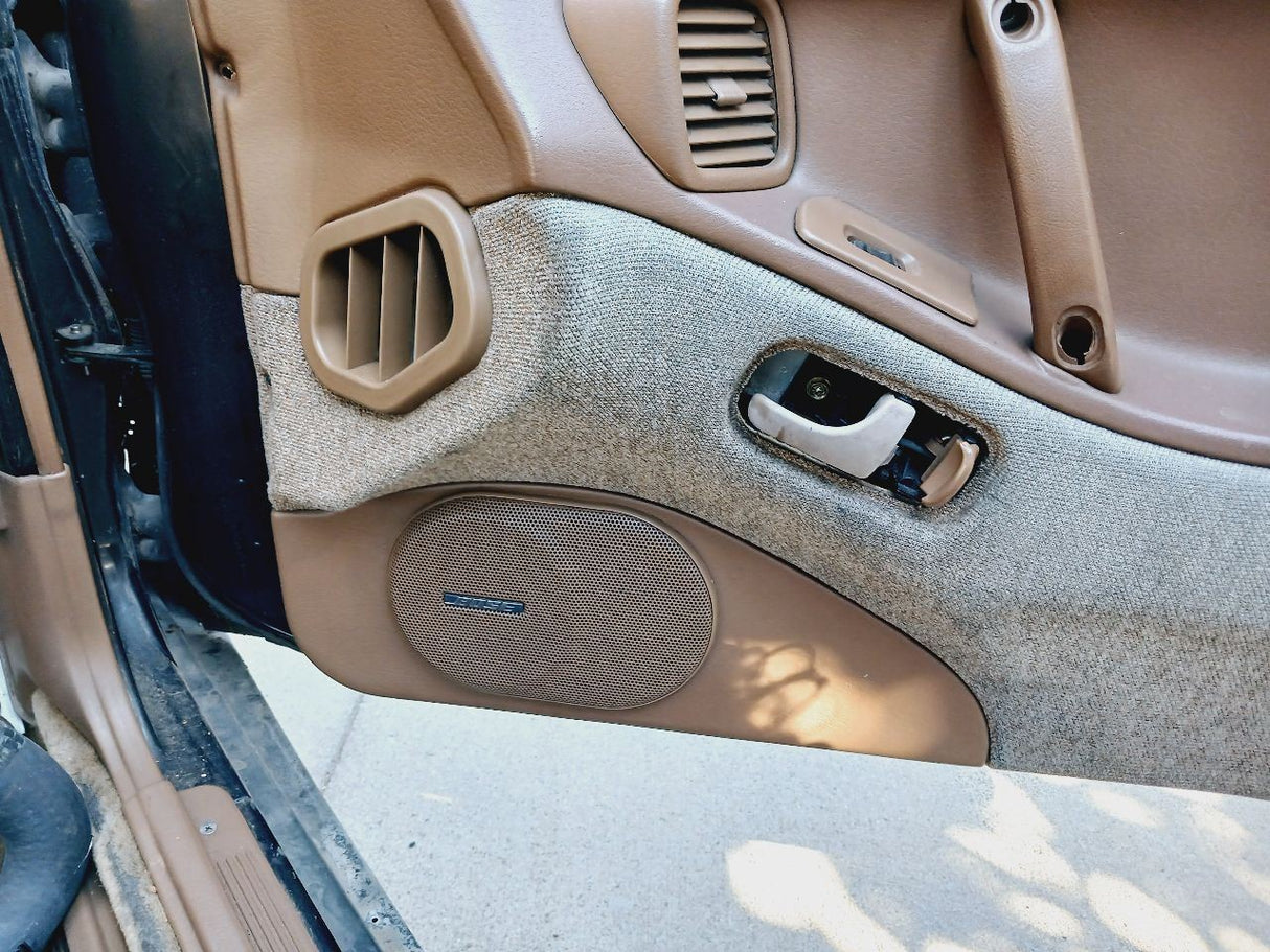 90-92 NISSAN 300ZX 2+2 Front Passenger Door Trim Panel Brown/C OEM 