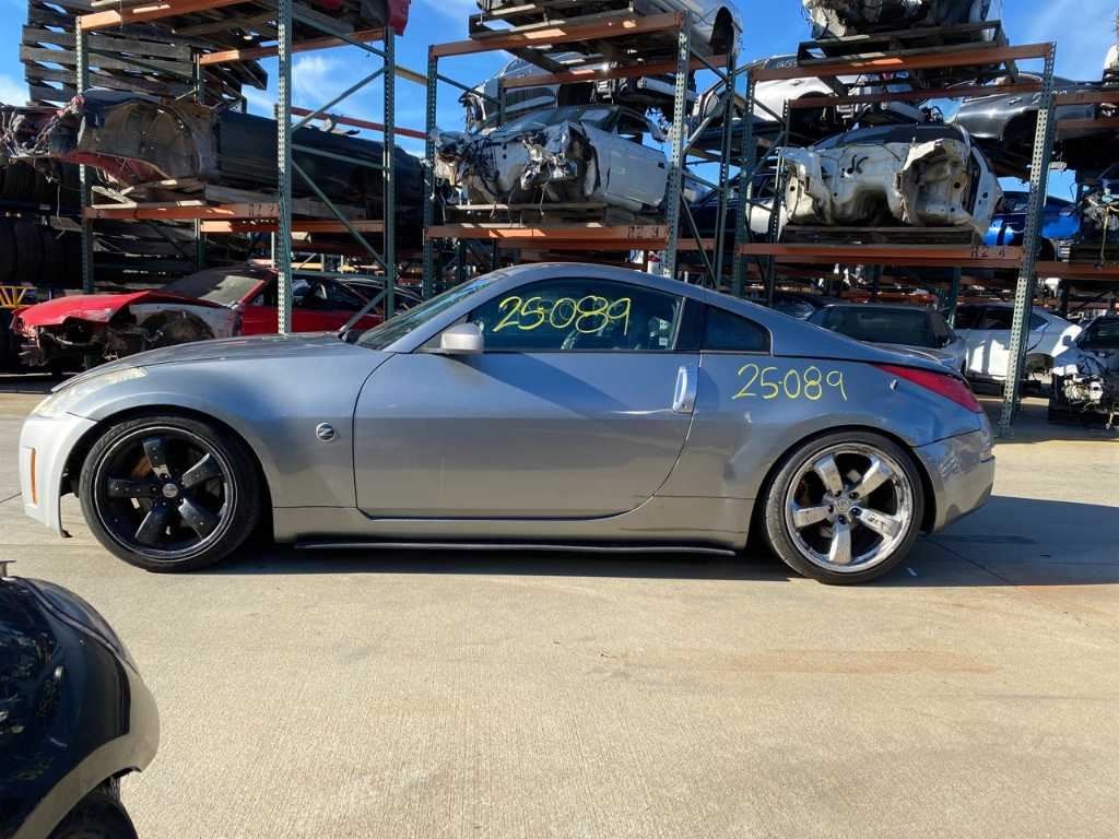 06-09 NISSAN 350Z Brembo Complete Brake Caliper Set x2 Gold OEM 41001CD00D