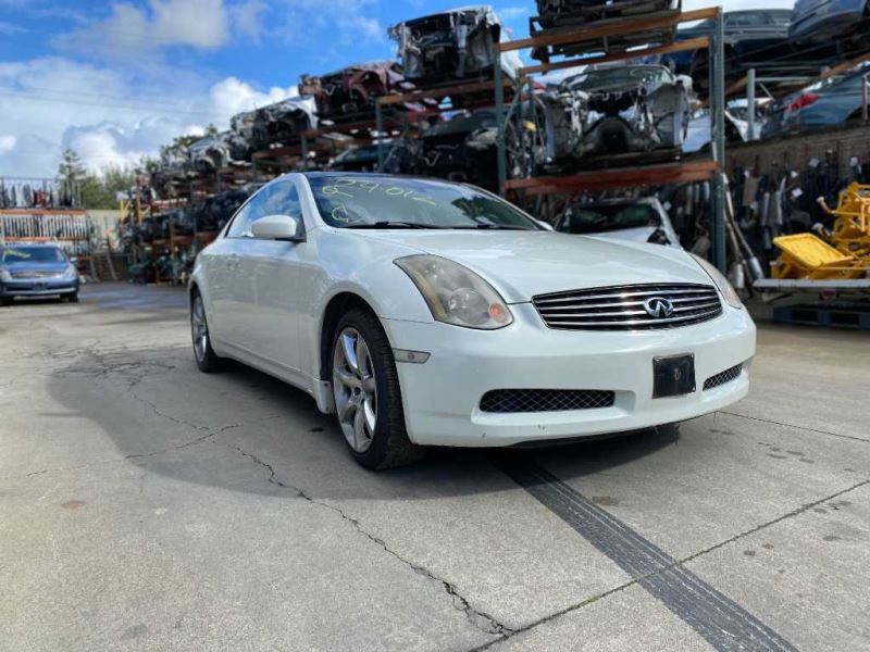 03-04 INFINITI G35 Coupe Driver Master Front Door Window Switch Tan/C OEM