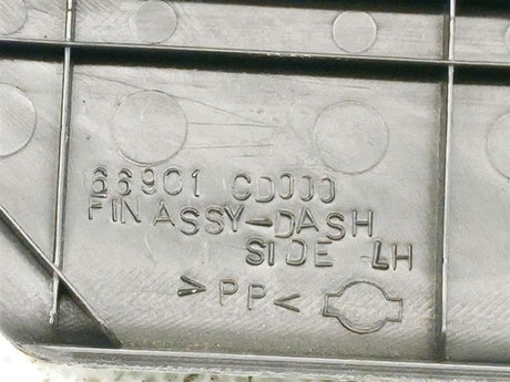 03 Nissan 350Z F/L Driver Side Fuse Cover Trim 5K M BLK-G 66901CD000