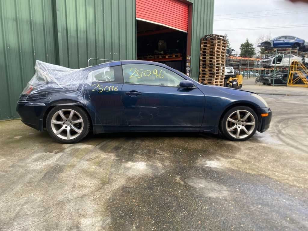 03-04 INFINITI G35 Coupe Driver Front Door Window Switch Sage/S OEM 25401AM620