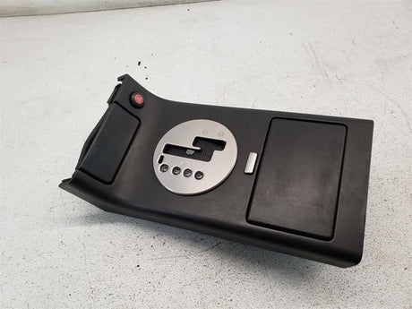 03 INFINITI G35 Sedan Transmission Shifter Bezel Black/G OEM 96941-AM606