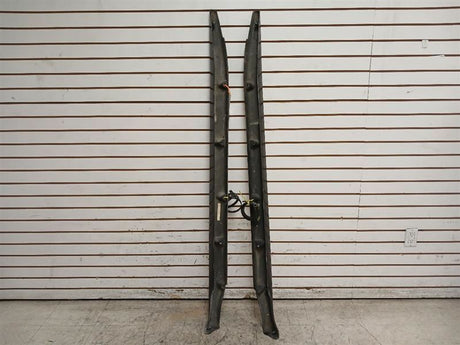 85-86 NISSAN 300ZX 2+2 Rocker Panel Side Skirts Grey/218 OEM 76412-19P61