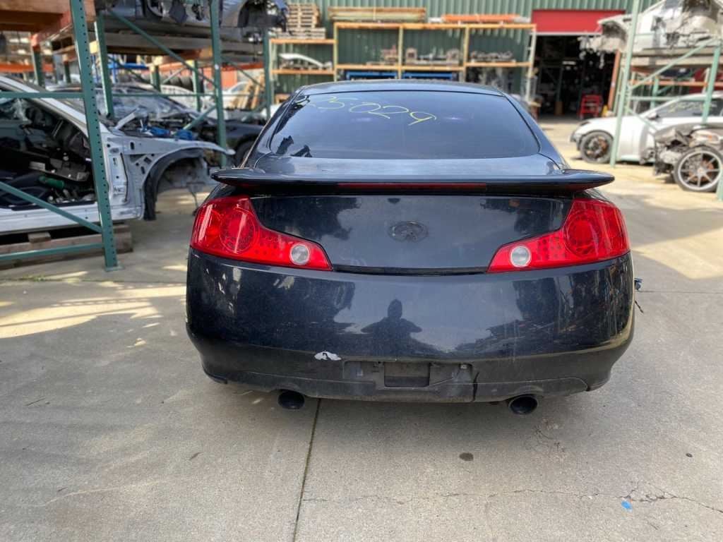 03-04 INFINITI G35 Coupe Driver Front Door Window Switch Black/G OEM 25401AM620