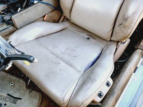 1991 NISSAN 300ZX 2+2 Driver Seat Brown/C OEM 