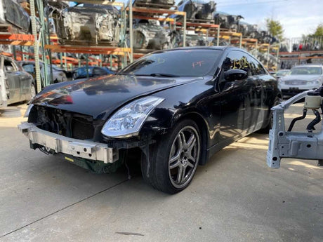 03-04 INFINITI G35 Coupe Front Passenger Door Trim Panel Black/G OEM 80900-AM801