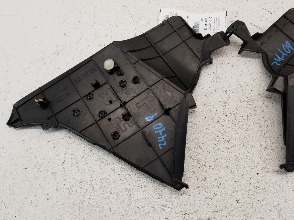 03-05 NISSAN 350Z Console Padded Trim Pair Black/G OEM 68135CD000