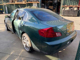 03 Infiniti G35 Sedan Rear Decklid Green (D10) OEM H4300AM6MM