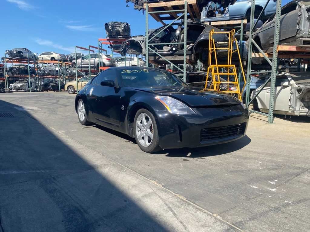 03-04 NISSAN 350Z Front Passenger Power Window Switch Black OEM 80960-CD000